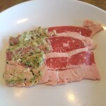 すたみな太郎PREMIUM BUFFET - 牛カルビ（山葵）