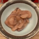 鮨パチパチ野中 - チョコっとサービス　　　　　　　　　塩辛