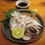 魚虎 - 地ダコ刺 1000円