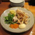 魚虎 - ゲソ唐揚 850円