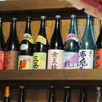 魚虎 - 焼酎も充実