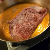 はり重 道頓堀本店 - 特製割り下に浸かっていい湯♨️だな