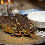 柳家 - 2014.10左が湖産、右が海産