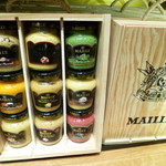 ＭＡＩＬＬＥ - 2014.01 お店にあった９種類のフレーバーの詰め合わせ、ヘーゼルナッツ、ハーブ、ブルーチーズ、カシスetc