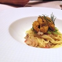 レスプリ ドゥ クゥー ドゥ フランス - ウニの冷製パスタ