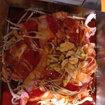 別邸 - 牛肉のスタミナ鉄板焼き
