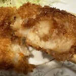 土びん - コロッケソースを掛けて