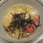 土びん - たらこ茶漬け