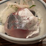 勢麟 - 鯵のお造り