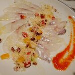 バレーナ - 小柴産ホウボウのカルパッチョ 1,980円