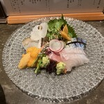 ふじ原 - 刺身盛り合わせ