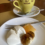 トラットリア カヴァタッピ - 手作りのパンナコッタ