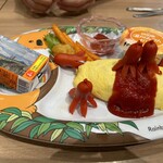 ポムの樹 - お子様オムライスセット