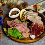 肉前菜3種盛り合わせ