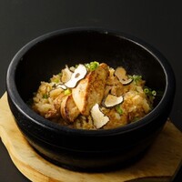 石焼フォアグラ飯 トリュフのせ