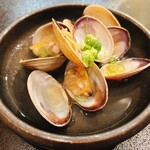 心一 - 厚岸のあさりの酒蒸し