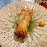 心一 - 春巻き 酢醤油