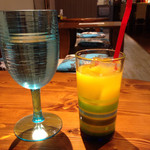 カイルアキッチン - ランチ マンゴードリンク！