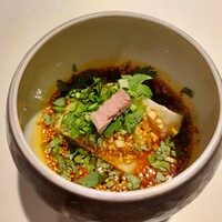 TexturA - よだれ鶏はこのお店の名物料理