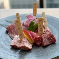 尾崎牛焼肉 銀座 ひむか - 《黒毛和牛特選2種》《尾崎牛厳選3種》
