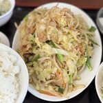  家 - 豚肉と野菜炒め