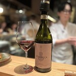 とり茶太郎 - 足りなくなり赤ワイン一杯追加^ ^