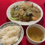南海飯店 - 皿うどん定食