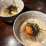 炭火焼肉 ホルモン にく式 - 冷麺