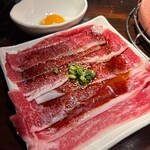 炭火焼肉 ホルモン にく式 - 焼きしゃぶ