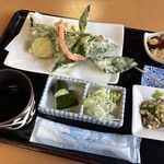 そば処 いでは - 料理写真:そばセット　並