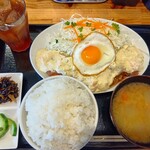 わ楽 - 豚バラ厚切りのタルタル