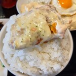 わ楽 - 豚バラ厚切りのてりやきタルタルオンザライス！