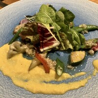 薪焼きび - 地野菜の薪焼き　サラダ仕立て