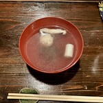 酒盃 - このお汁、すごく美味しい