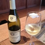 柳家 - 友人の飲んだ白ワイン(ボトルで)