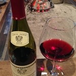 柳家 - 友人の飲んだ赤ワイン (ボトルで)