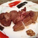 柳家 - マスタードをつけて、いただきま〜す