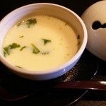 和 あすか - 茶碗蒸し  海老と銀杏