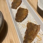 みつや - アジの鉄板焼き　試作