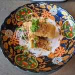 福神来々 - 伝助穴子の天ぷら スパイシーパウダー(1/2)