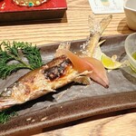 火入れ みつ囲 新宿西口パレット店 - 鮎の塩焼き