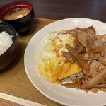 ぶたたま食堂 - 名物トンちゃん焼き定食
