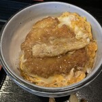 大地のうどん - 脂身の香りと旨みがいい