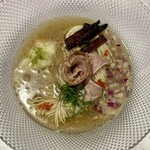 shizuku - 煮干し冷やしラーメン 1,400円