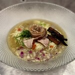 shizuku - 煮干し冷やしラーメン 1,400円