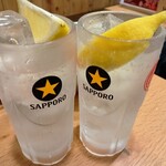 矢向肉流通センター - レモンサワー