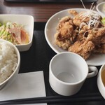 陳麻家  - 料理写真:から揚げ定食特盛り