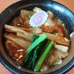 幸楽苑 - つけ汁をセット