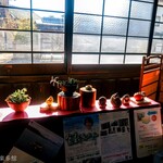 ヨコクラうどん - 旧家側飲食スペース