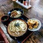 ヨコクラうどん - 今日のモーニングセット
